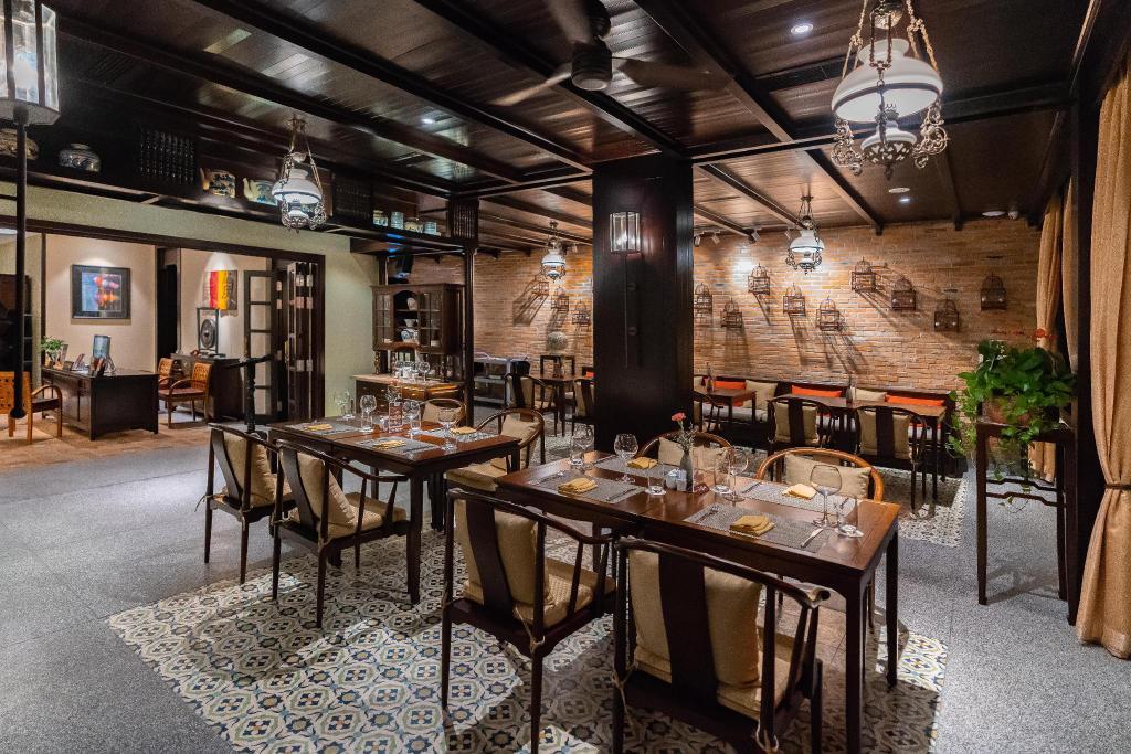 Little Riverside Hoi An . A Luxury Hotel & Spa Exterior foto The interior of the restaurant