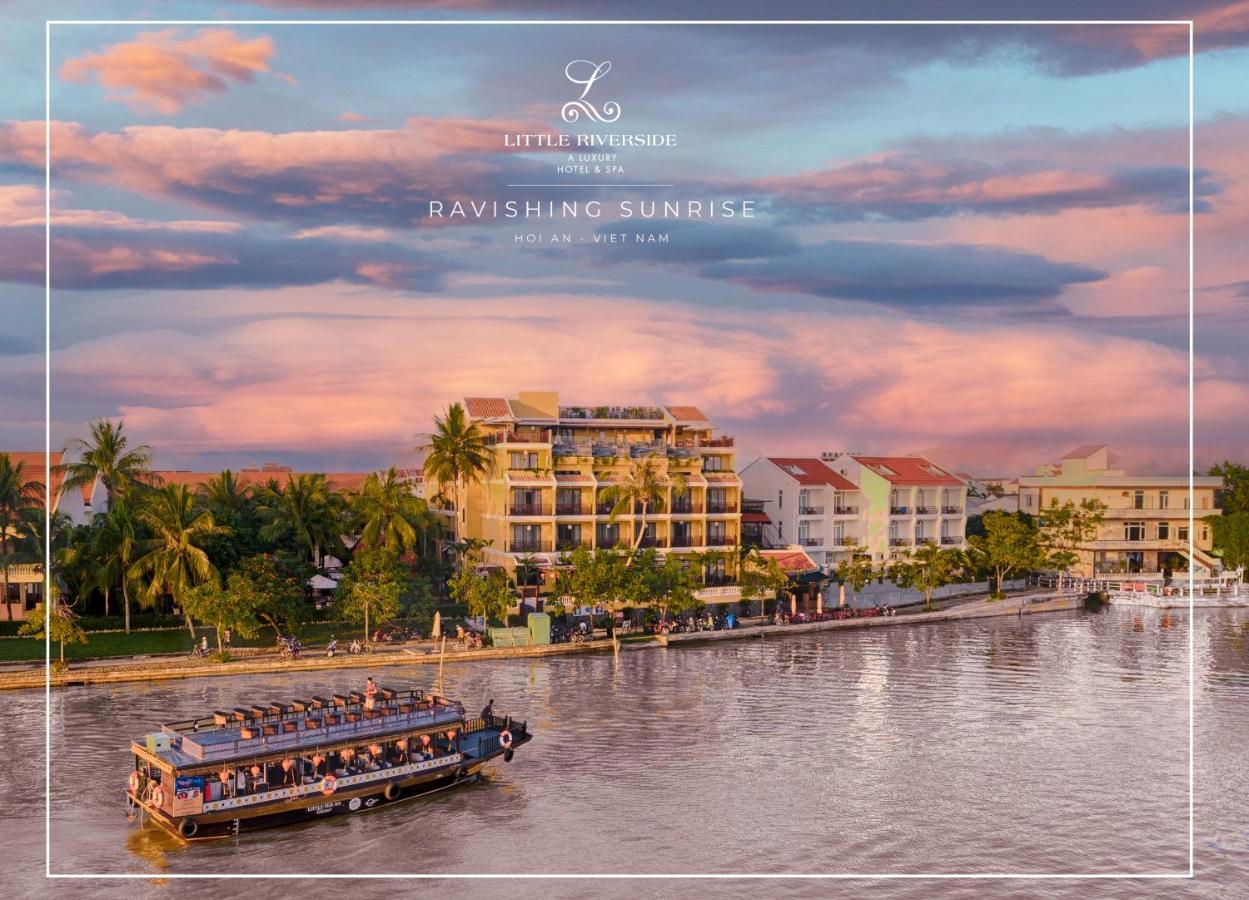 Little Riverside Hoi An . A Luxury Hotel & Spa Exterior foto Sunset at Ninh Phước