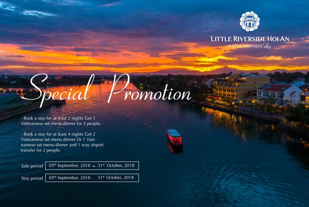 Little Riverside Hoi An . A Luxury Hotel & Spa Exterior foto Little Riverside Hotel